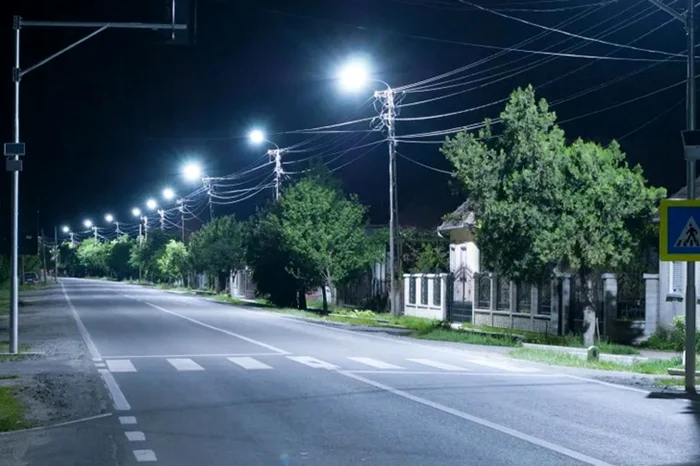 Modernizarea iluminatului public pe strada Principală